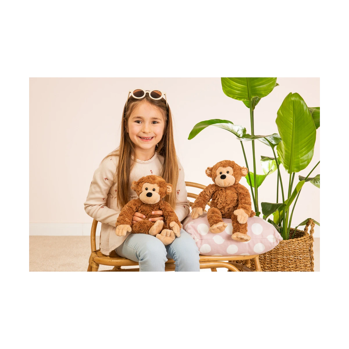 TEDDY HERMANN Małpka Ricky 32 cm maskotka dla dzieci