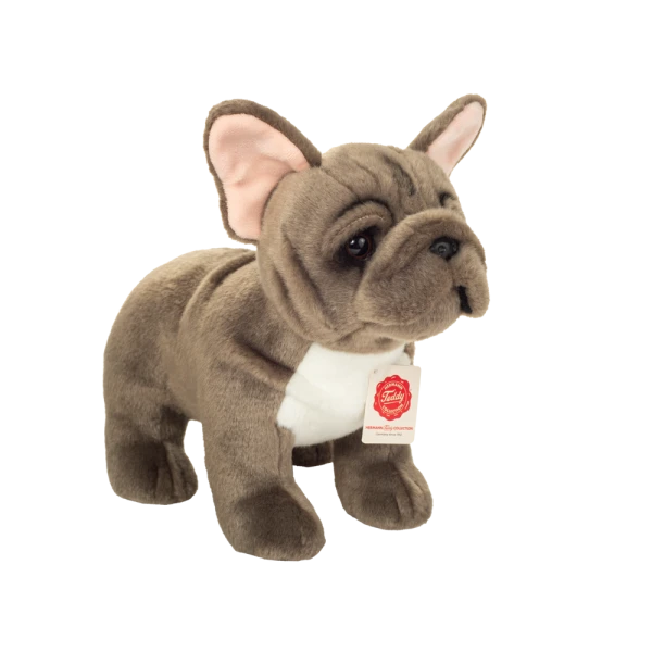 TEDDY HERMANN Maskotka Buldog Francuski 30 cm Stojący