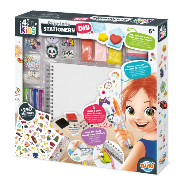 BUKI Zestaw papierniczy DIY z akcesoriami
