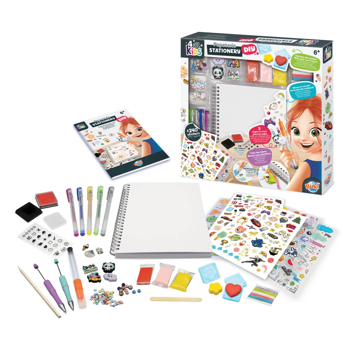 BUKI Zestaw papierniczy DIY z akcesoriami