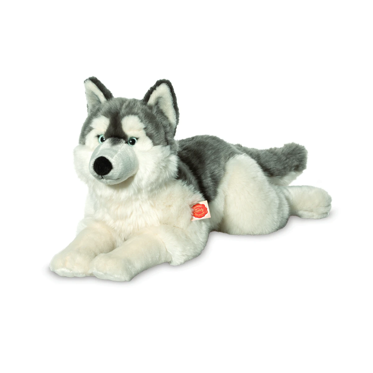 TEDDY HERMANN Maskotka Husky leżący 60 cm
