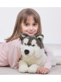 TEDDY HERMANN Maskotka Husky leżący 60 cm