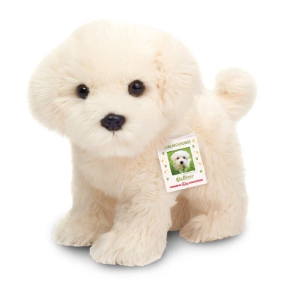 TEDDY HERMANN Maskotka Maltańczyk stojący 25 cm