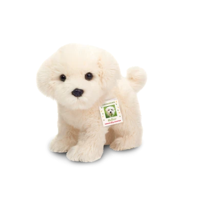 TEDDY HERMANN Maskotka Maltańczyk stojący 25 cm