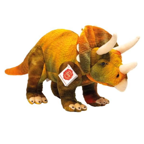 TEDDY HERMANN Maskotka Dinozaur Triceratops 42 cm