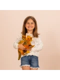 TEDDY HERMANN Maskotka Dinozaur Triceratops 42 cm