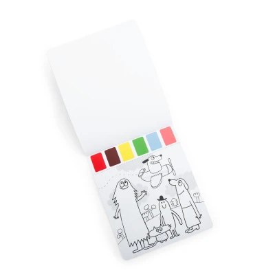 MOULIN ROTY Malowanie z paletą farb LES SCHMOUKS