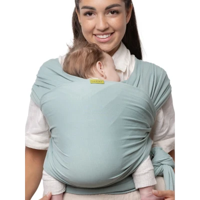 BOBA Chusta do noszenia dziecka Wrap morska zieleń
