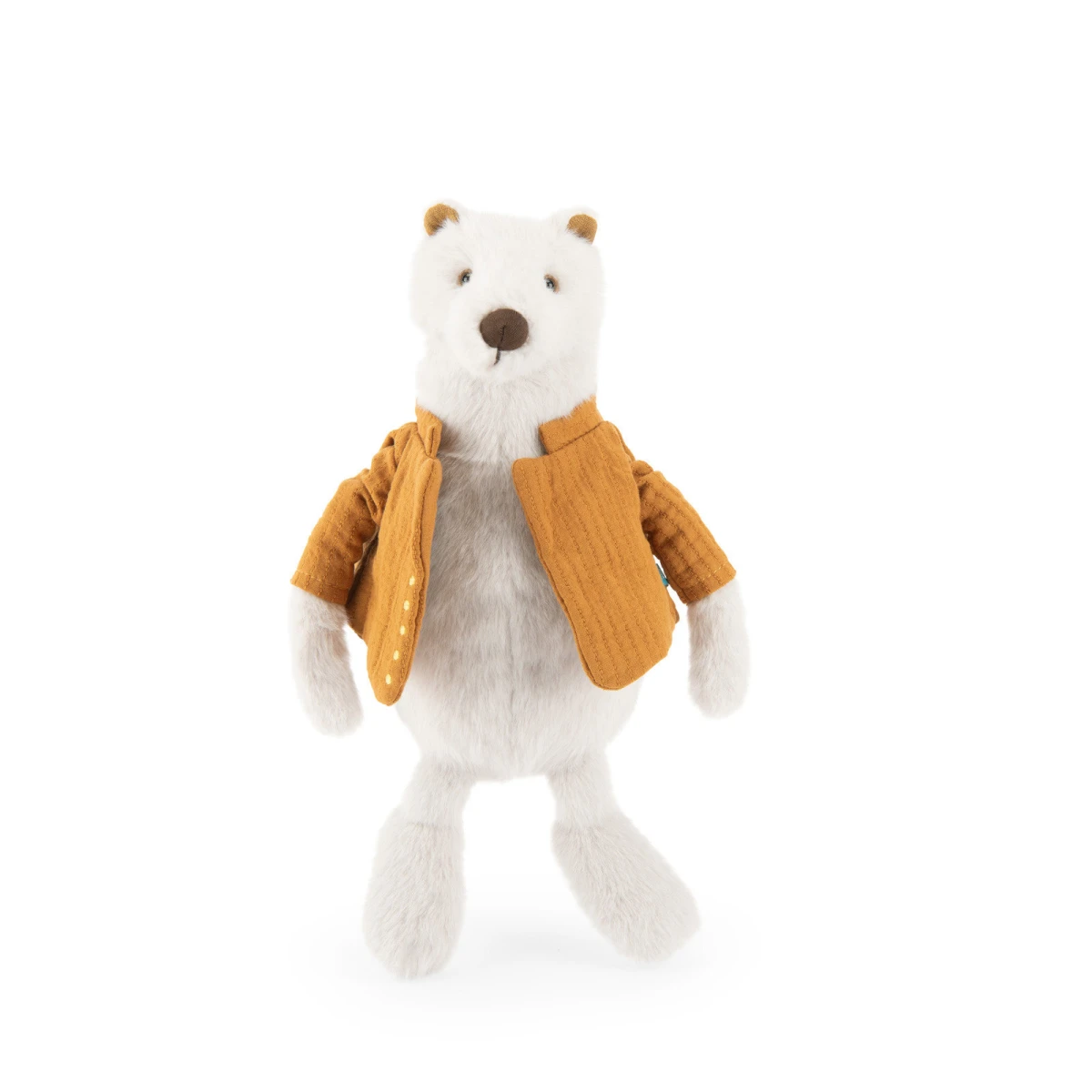 MOULIN ROTY Maskotka biały miś Gustave LA BANDE A JOJO