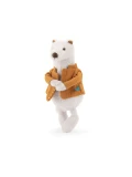 MOULIN ROTY Maskotka biały miś Gustave LA BANDE A JOJO