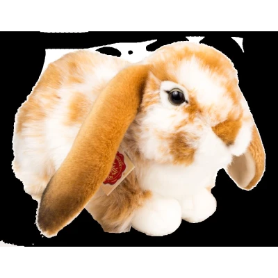 TEDDY HERMANN Królik jasnobrązowo-biały leżący 30 cm maskotka dla dzieci 926580