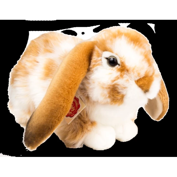 TEDDY HERMANN Królik jasnobrązowo-biały leżący 30 cm maskotka dla dzieci 926580