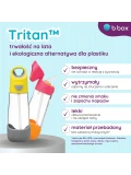 B.BOX Zestaw Mini Lunchbox + Butelka tritanowa ze słomką 450 ml Indigo Rose b.box