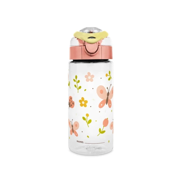MINILAND Butelka junior na przycisk Dreamland 500ml Motyle