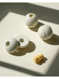 MODU Foam Balls zestaw 3 piłek piankowych sand grey / honey yellow