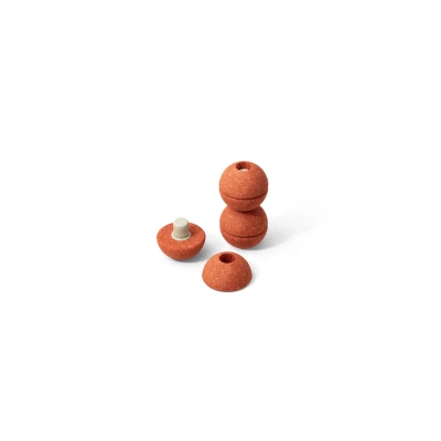 MODU Foam Balls zestaw 3 piłek piankowych burnt orange / dusty green