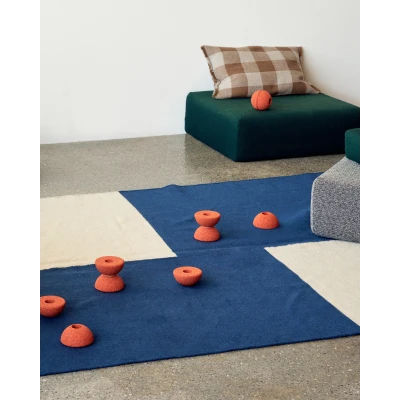 MODU Foam Balls zestaw 3 piłek piankowych burnt orange / dusty green