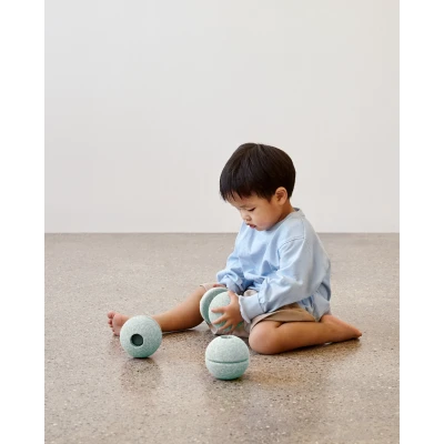 MODU Foam Balls zestaw 3 piłek piankowych ocean mint / forest green