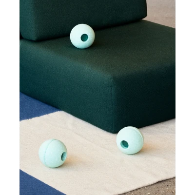 MODU Foam Balls zestaw 3 piłek piankowych ocean mint / forest green