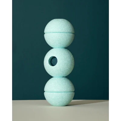 MODU Foam Balls zestaw 3 piłek piankowych ocean mint / forest green