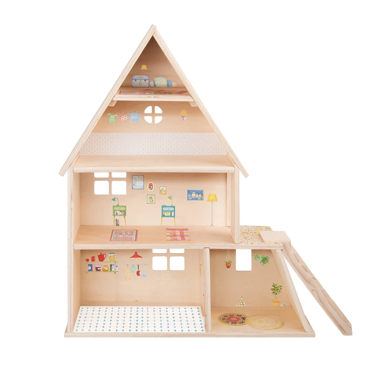 MOULIN ROTY Domek dla lalek z mebelkami