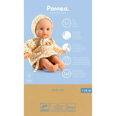 DJECO Lalka BABY IRIS 32 cm KOLEKCJA POMEA