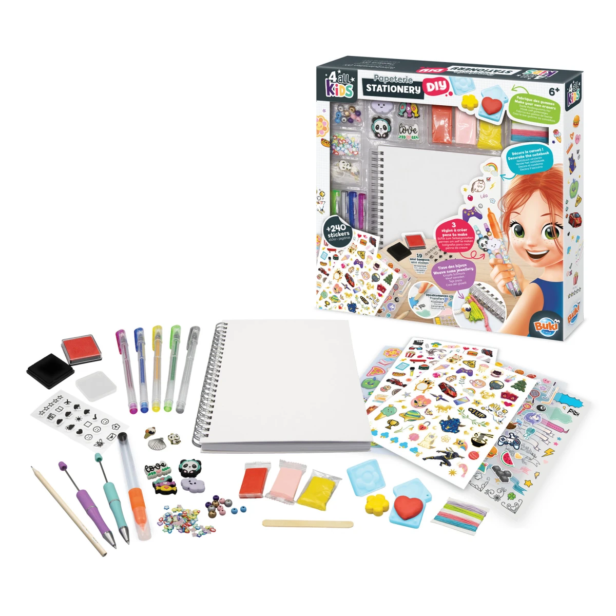 BUKI Zestaw papierniczy DIY z akcesoriami