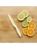 KiddiKutter Bezpieczny nóż do nauki krojenia dla dzieci LEMON CREAM kolekcja GELATO lekki