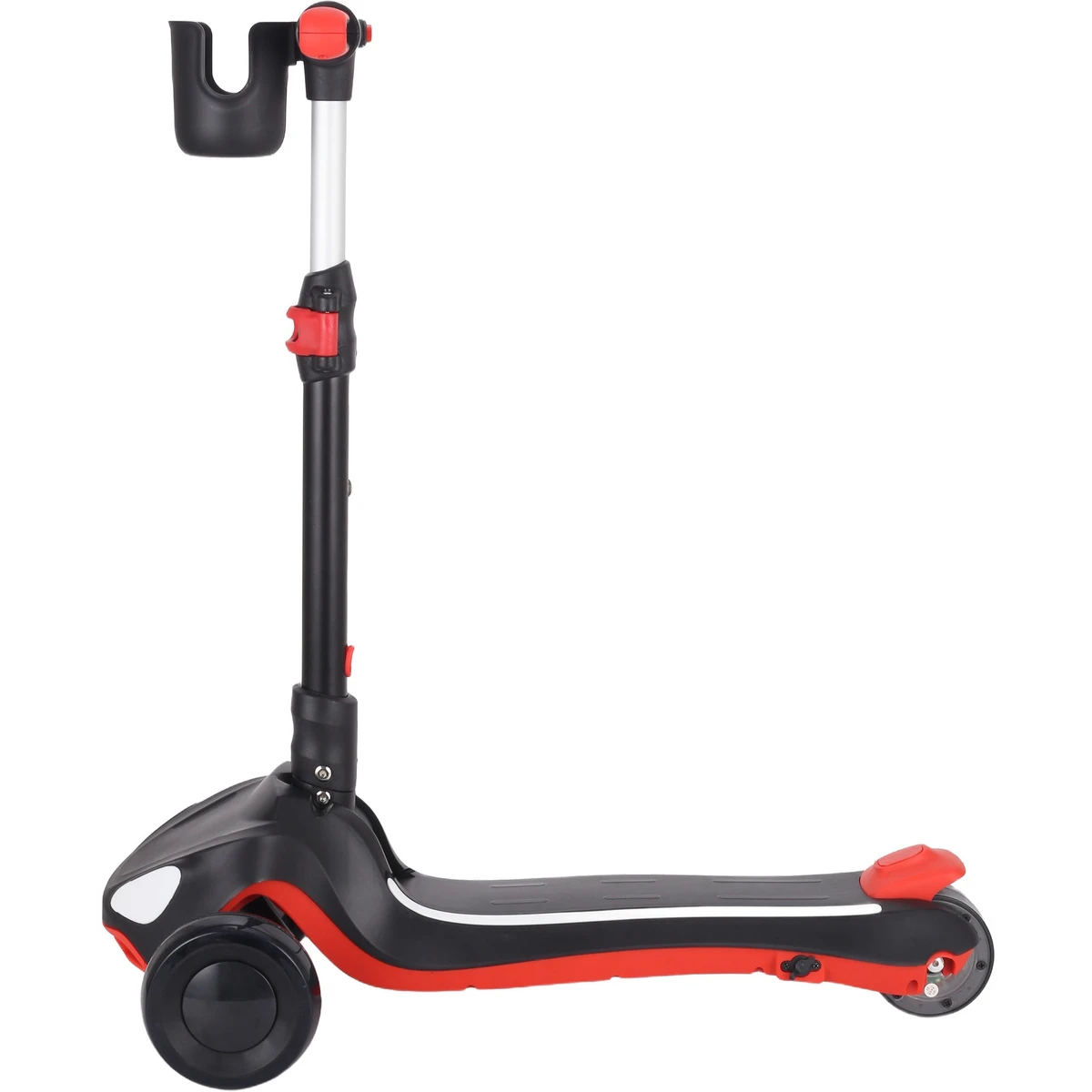 KiddobooTrecyclo Hulajnoga Elektryczna 3-kołowa dla Dzieci 3+ Black