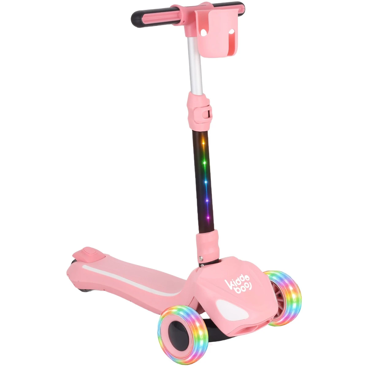 KiddobooTrecyclo Hulajnoga Elektryczna 3-kołowa dla Dzieci 3+ Pink