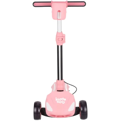 KiddobooTrecyclo Hulajnoga Elektryczna 3-kołowa dla Dzieci 3+ Pink