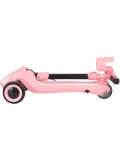 KiddobooTrecyclo Hulajnoga Elektryczna 3-kołowa dla Dzieci 3+ Pink