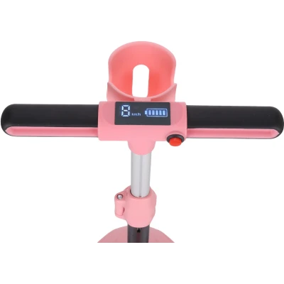 KiddobooTrecyclo Hulajnoga Elektryczna 3-kołowa dla Dzieci 3+ Pink