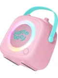 Kiddoboo zestaw karaoke głośnik KidsVoice różowy 3+