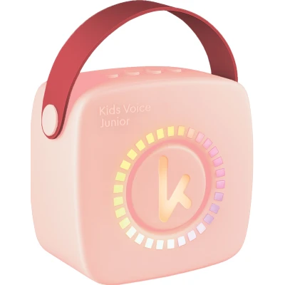 Kiddoboo mini zestaw karaoke głośnik Pink 3+
