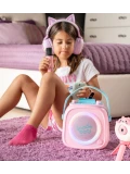 Kiddoboo zestaw karaoke głośnik KidsVoice różowy 3+