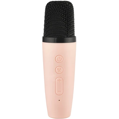 Kiddoboo mini zestaw karaoke głośnik Pink 3+