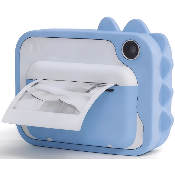 Kiddoboo FotoFun 1 aparat dla dzieci z drukarką termiczną + karta 32GB Blue