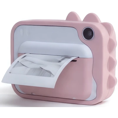 Kiddoboo FotoFun 1 aparat dla dzieci z drukarką termiczną + karta 32GB Pink