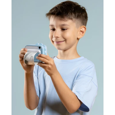 Kiddoboo FotoFun 1 aparat dla dzieci z drukarką termiczną + karta 32GB Blue