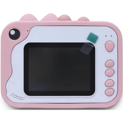 Kiddoboo FotoFun 1 aparat dla dzieci z drukarką termiczną + karta 32GB Pink