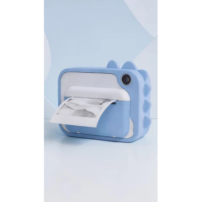 Kiddoboo FotoFun 1 aparat dla dzieci z drukarką termiczną + karta 32GB Blue