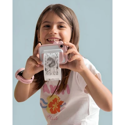 Kiddoboo FotoFun 1 aparat dla dzieci z drukarką termiczną + karta 32GB Pink