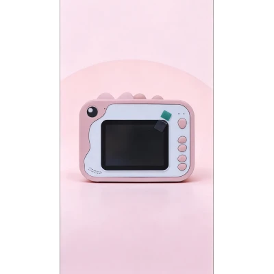 Kiddoboo FotoFun 1 aparat dla dzieci z drukarką termiczną + karta 32GB Pink