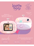Kiddoboo FotoFun 2 aparat z drukarką termiczną i selfie + karta 32GB Pink