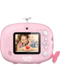 Kiddoboo FotoFun 2 aparat z drukarką termiczną i selfie + karta 32GB Pink