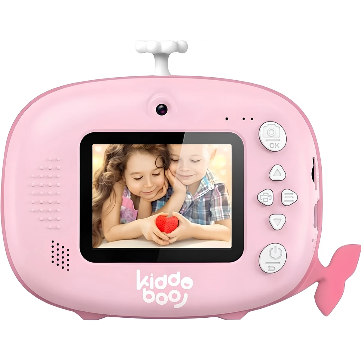 Kiddoboo FotoFun 2 aparat z drukarką termiczną i selfie + karta 32GB Pink
