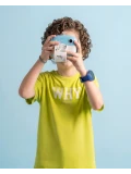 Kiddoboo FotoFun 2 aparat z drukarką termiczną i selfie + karta 32GB Blue