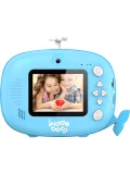 Kiddoboo FotoFun 2 aparat z drukarką termiczną i selfie + karta 32GB Blue