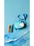 Kiddoboo FotoFun 2 aparat z drukarką termiczną i selfie + karta 32GB Blue